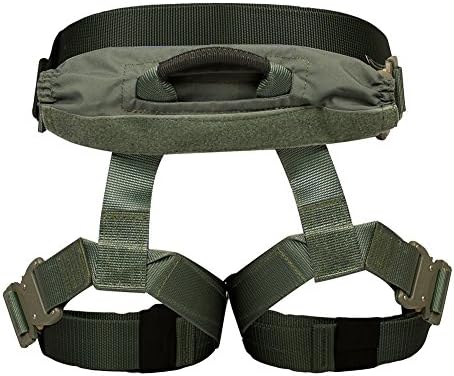 Fusion Tactical Griffin Military Police Half Body Search Rescue Harness Duty Belt 23kN Medium Foliage Green (RH-1321-32)