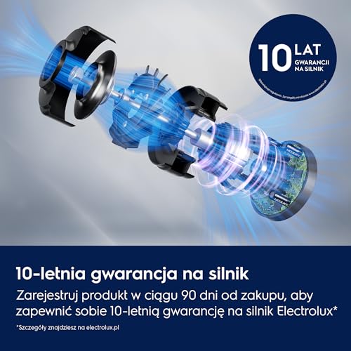 Electrolux Odkurzacz Workowy Clean 600 EB61C3WBL, 73 dB, 99,99% skuteczność odkurzania, Kompaktowy rozmiar, 55% materiałów pochodzących z recyklingu, Zasięgiem 12 metrów, Brąz