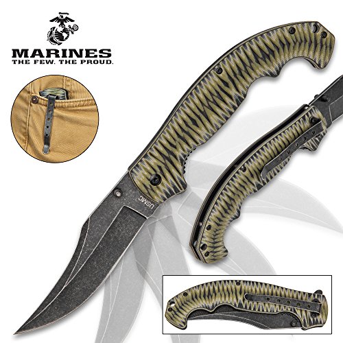United Cutlery Usmc Fallout Assisted Opening Tactical Pocket Knife #TOP6