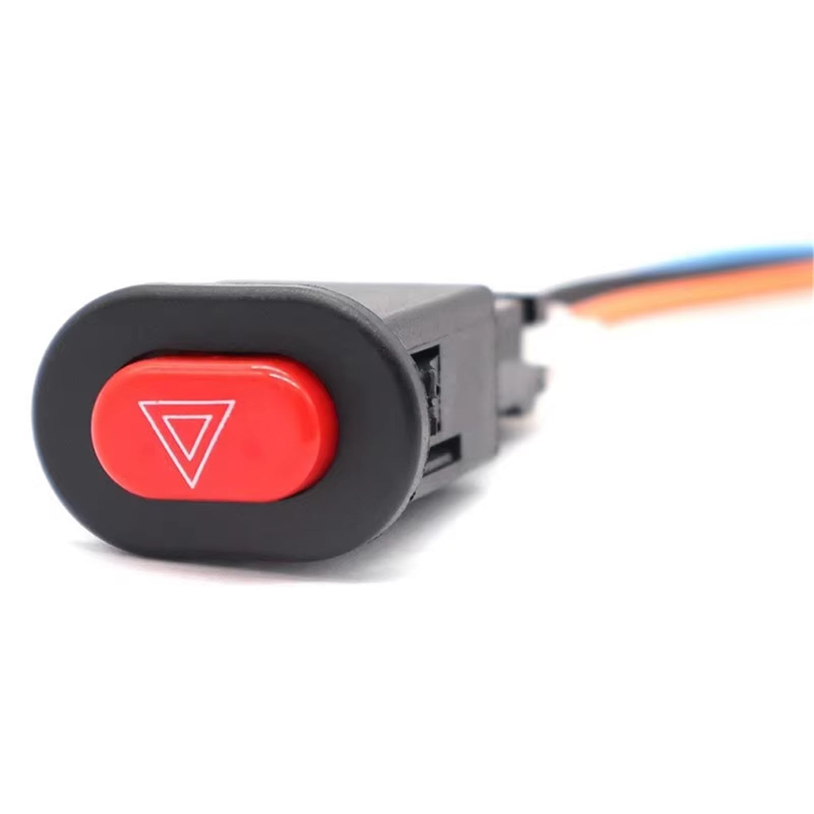 Interrupteur Double Clignotant Pour Moto Pour Scooter Bouton De Commutation Des Feux Détresse Clignotant Véhicule Électrique Interrupteur Lampe D'urgence Accessoires Démarrage Moto Interrupteur