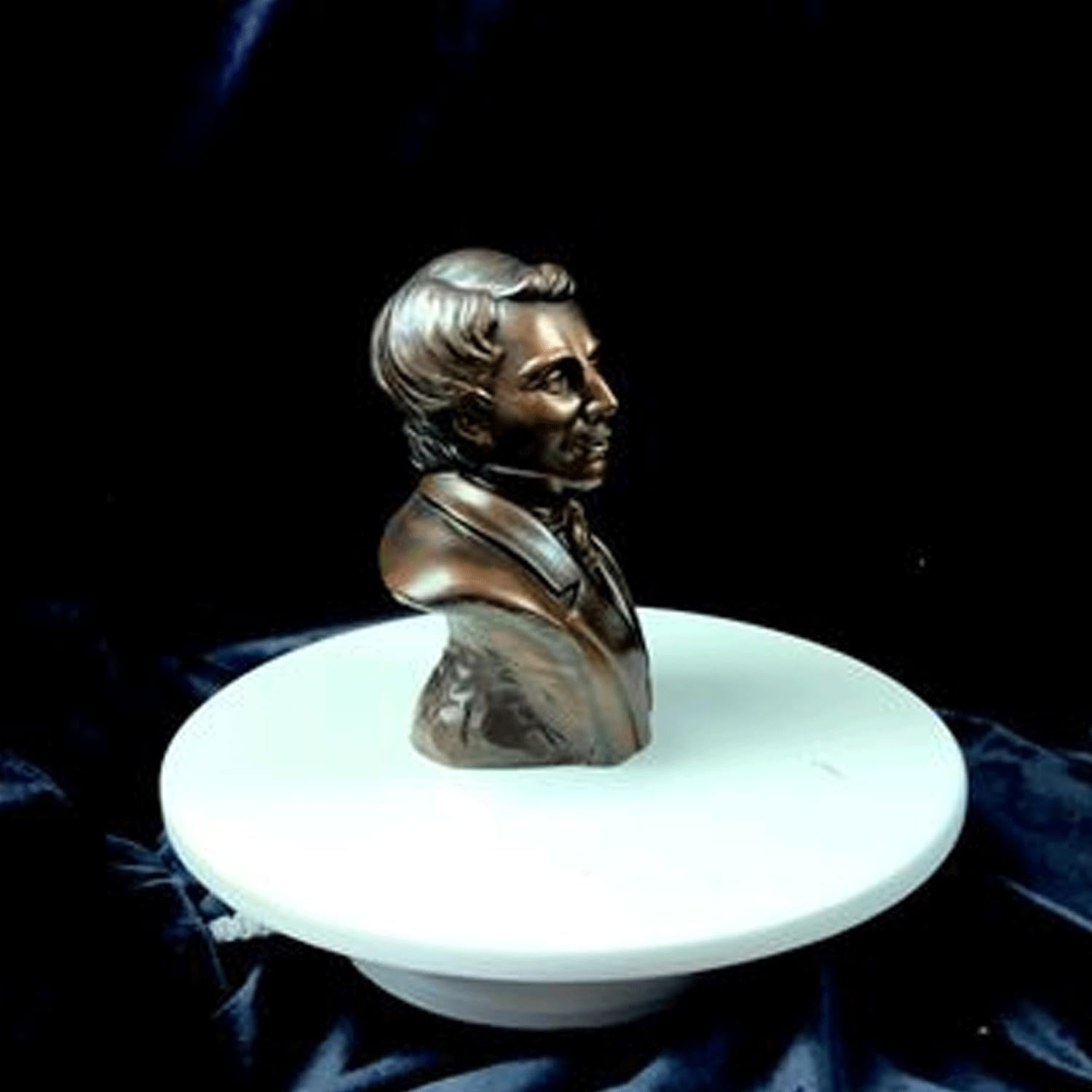 One Moment In Time S32A Statue Joseph Smith Bust Bronze 6" Cultured Marble Mormon LDS CTR