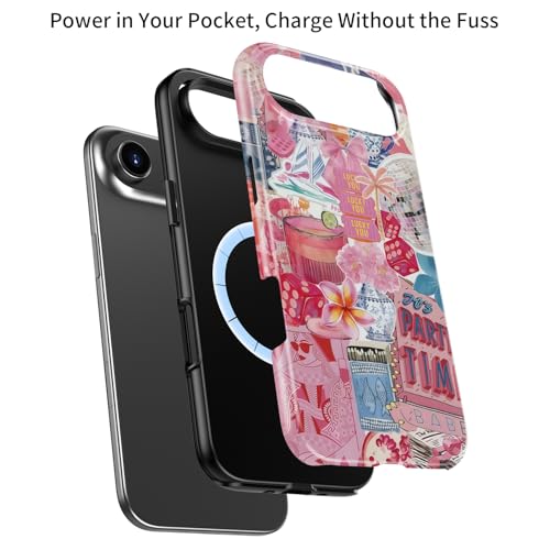 Coque iPhone 17 Air fleurs sauvages silicone double couche Esdot