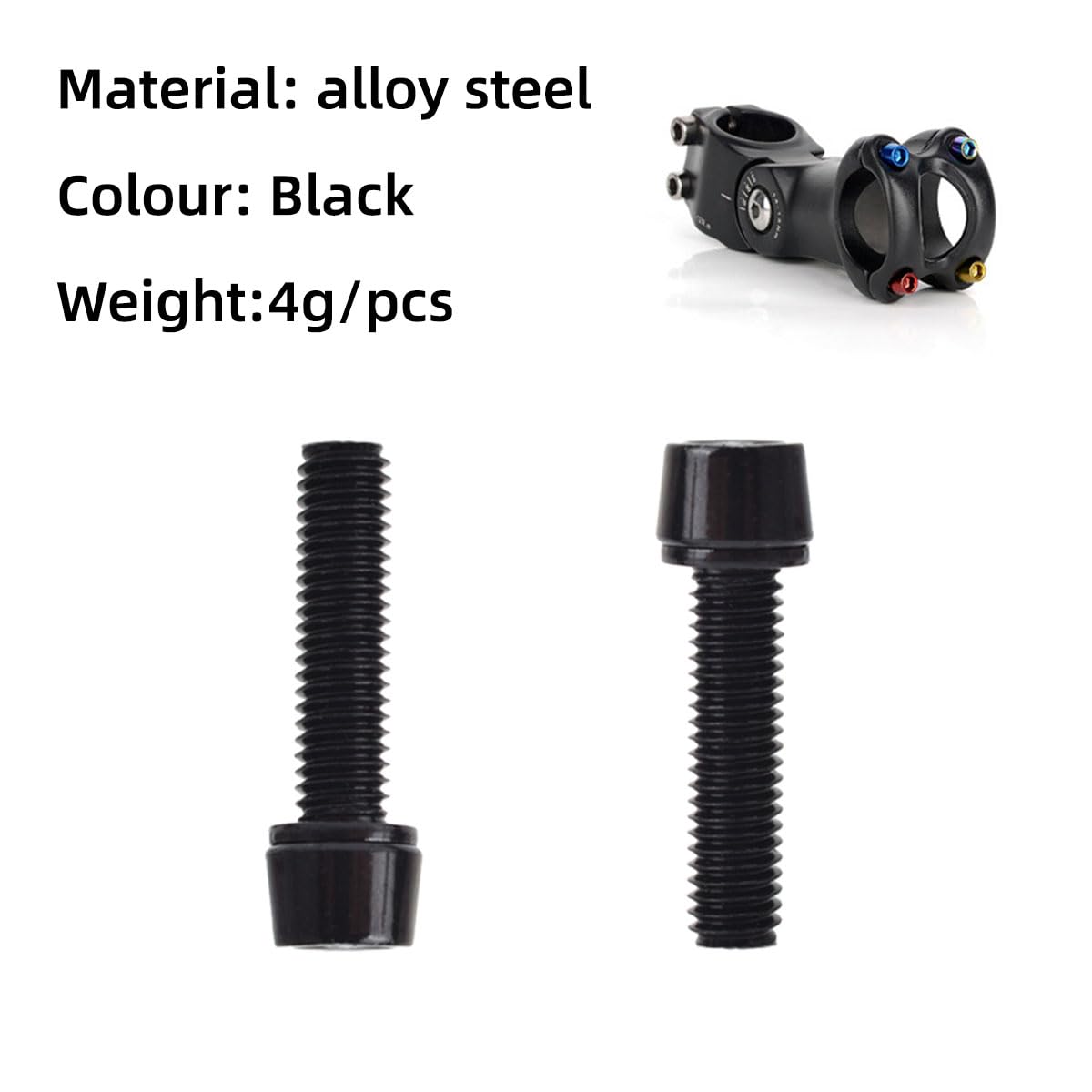 Set Riparazione Freni A V Per Bici: 3 Kit Con Bulloni, Rondelle E Guaine Per Mountain Bike E Bici Da Strada