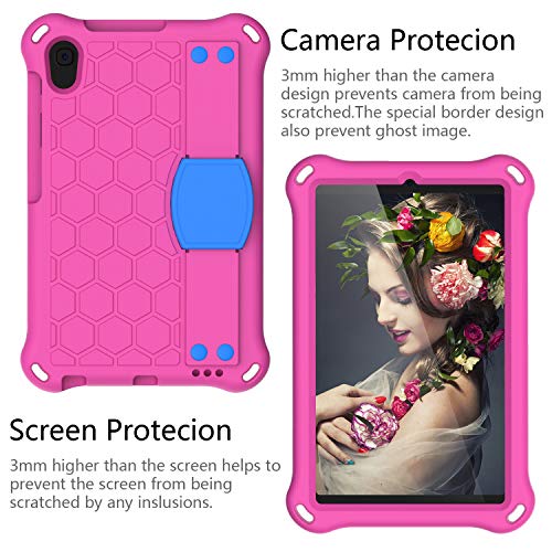Funda de muñeca Huawei MediaPad M6 8.4 con asa resistente de EVA lavable para niños 2
