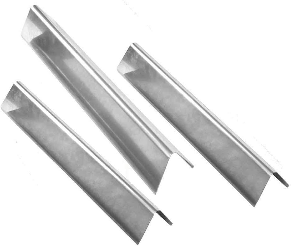 Grill Parts Zone Stainless Flavorizer Bars (1.3 mm) 17 Ga for 46310001, S-210, E210, 46110001, E-220, 37635 Gas Models, Set of 3