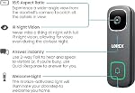 Lorex 2K Wi-Fi Video Doorbell | Outdoor Security Camera | Requires 16–24 VAC Doorbell Wiring | Color Night Vision | Motion Detection | 2-Way Talk | IP65 Weatherproof Rated | No Monthly Fees