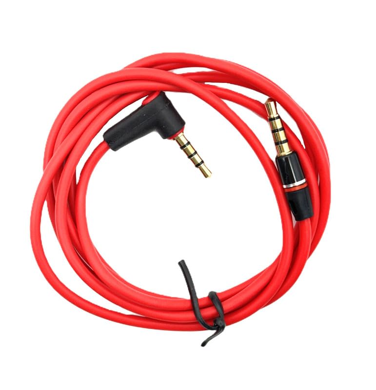 T-ProTek AUX Audio Kabel 3,5mm Stecker kompatibel für LIBRATONE Q Adapt OnEar ANC Wireless Kopfhörer