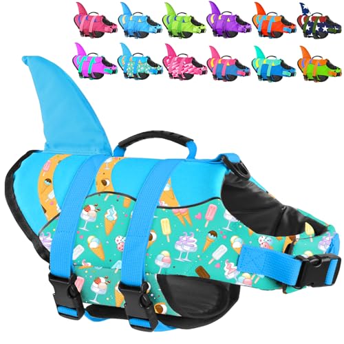 Fragralley Shark Fin Dog Life Jacket