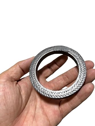 GemmySeal Graphite PTFE Braided Compression Packing Ring for Pump Valve or Mechanical Seal 10Pcs OD48*ID32*8mmT