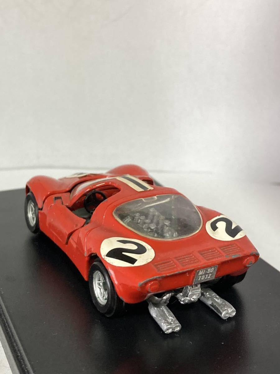 当時物　ポリトーイ POLITOYS M アルファ・ロメオ　イタリア製 Amazon | Tipo33/2 stradale alfaromeo 1/43 politoys ティーポ