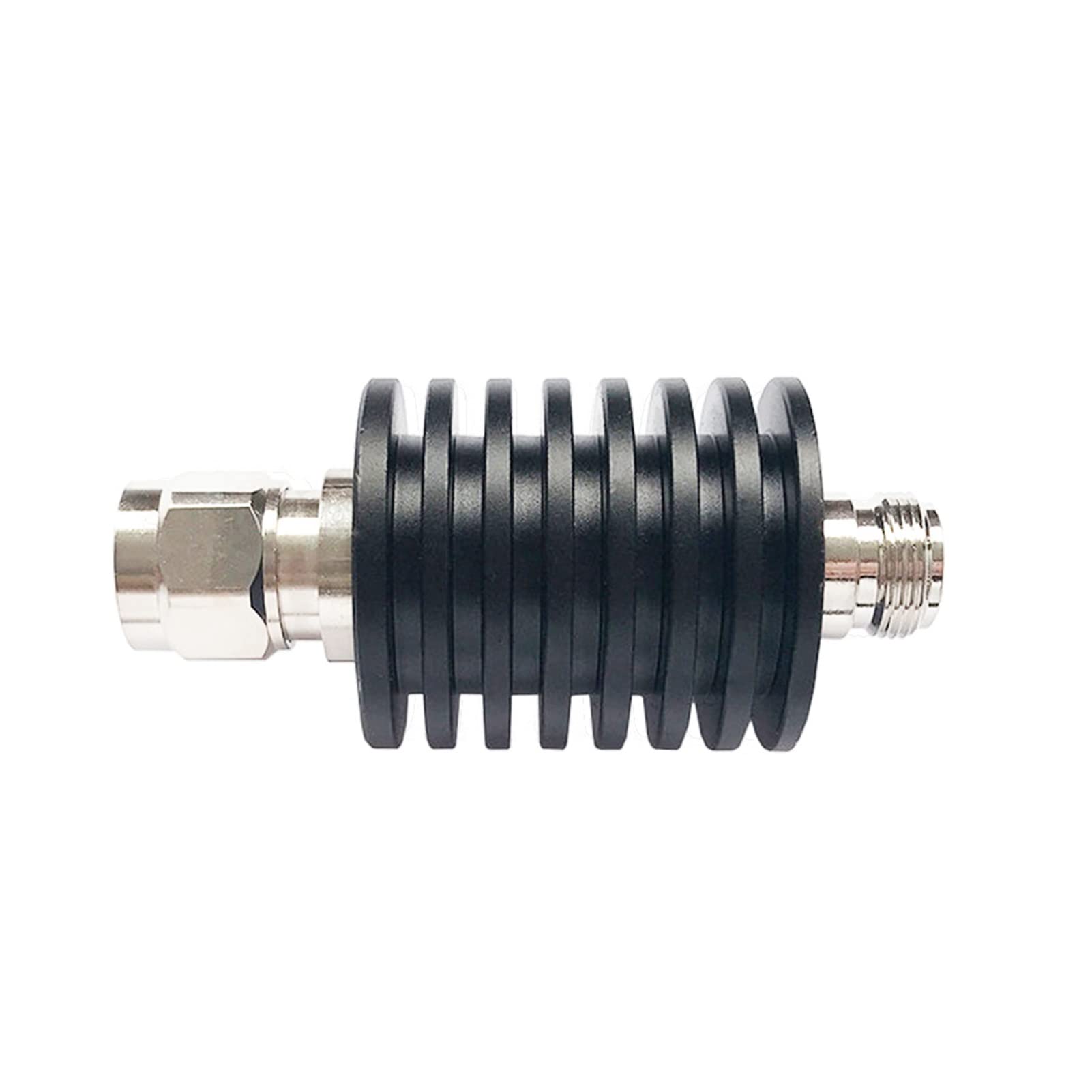 Atténuateur de Type N 30 W DC-3 GHz/4 GHz 1/2/3/5/6/10/15/20/30/40/50 DB Connecteur d'alimentation coaxial RF mâle N vers Prise Femelle 50 ohms(5db,3GHz)