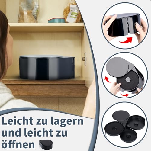 TonJin 1 Pack 3 Tier Bar Glas Rimmer für Margarita und Cocktail, Barkeeper Tool, Salt Box Spice Container,Salz Rimmer