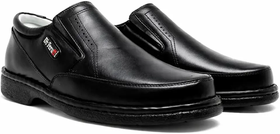 Sapato Masculino Ortopédico Social Conforto 100% Couro 311