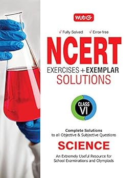 Paperback NCERT Exercises + Exemplar Solutions Science - Class 6 Book