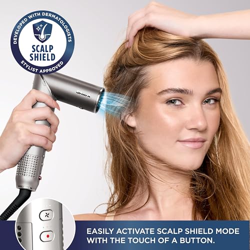 Shark FlexFusion Ceramic Air Styler, Auto-Wrap Curlers, Metallic Mist, HD641 - image 7