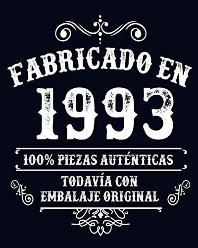 Fabricado en 1993 Todavia Con Embalaje Original: Feliz cumpleaños niña de 28 años escribiendo un diario | Cuaderno en blanco con 120 páginas / 8x10 pulgadas