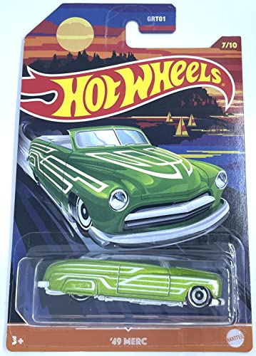 Hot Wheels - '49 MERC - Convertible Series 7/10 [Green] - Walmart Exclusive