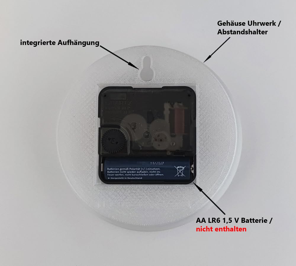 Kinderwanduhr Pferd mit Name Uhr Mädchen Geschenk ohne Tickgeräusche Kinderzimmer Wanduhr