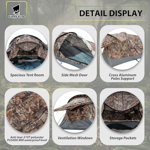 GEERTOP Ultralight 1-Person Bivy Tent