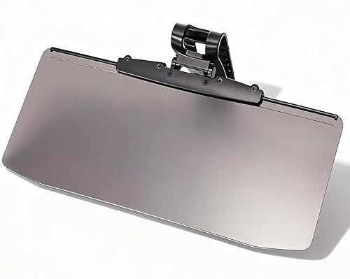 Extensor de visera de automóvil – Extensor de visera solar polarizado antirreflejo – Extensión de visera de coche para conducción nocturna, ángulo