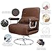CO-Z Sillón Plegable y Giratorio 360° Cama Convertible Sofá/Silla Individual Tumbona Grande...