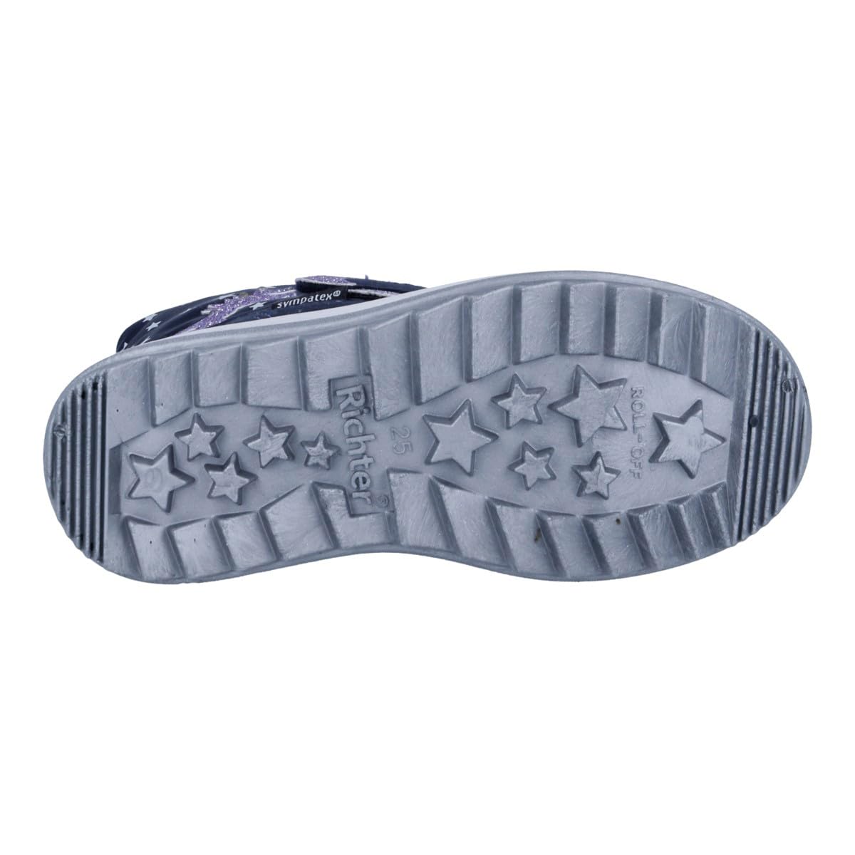 Richter Kinderschuhe Husky 2.0 Schneestiefel, Atlantic/Orchid, 34 EU – Ansicht 4