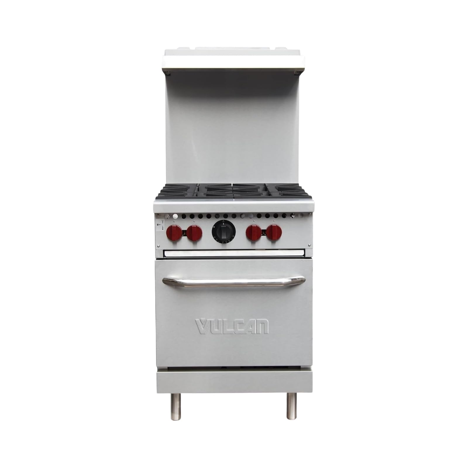 VULCAN SX Series - Value Engineered Light Duty Restaurant Range (24" 4-Burner, Natural Gas)