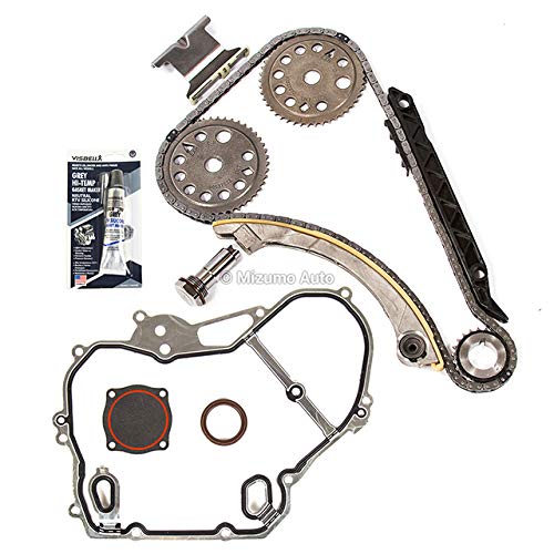 Mizumo Auto MA-4216895973 Timing Chain Kit Cover Gasket Compatible With/For 00-11 GM 2.0 2.2 Ecotec Z22SE L61 L42 LSJ LNF