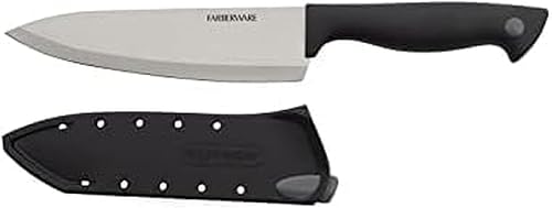 Vista 18 de Farberware 5158146 EdgeKeeper - Cuchillo multiusos, Cuchillo Santoku, 5" , Negro Negro,Negro /Gris,https:/ www.Yaxa/dp/undefined