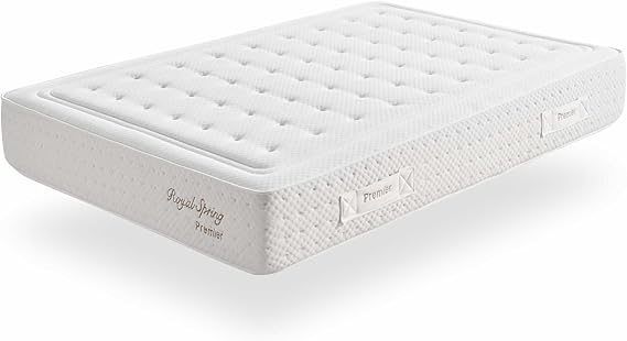 Moonia - Colchones de Muelles Ensacados 135x190CM | Colchón Premium de Alta Durabilidad, Antiácaros, Máximo Confort | Modelo Royal Spring Premier