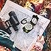 GWHOLE Military Lensatic Sighting Compass Waterproof for Outdoor Activities