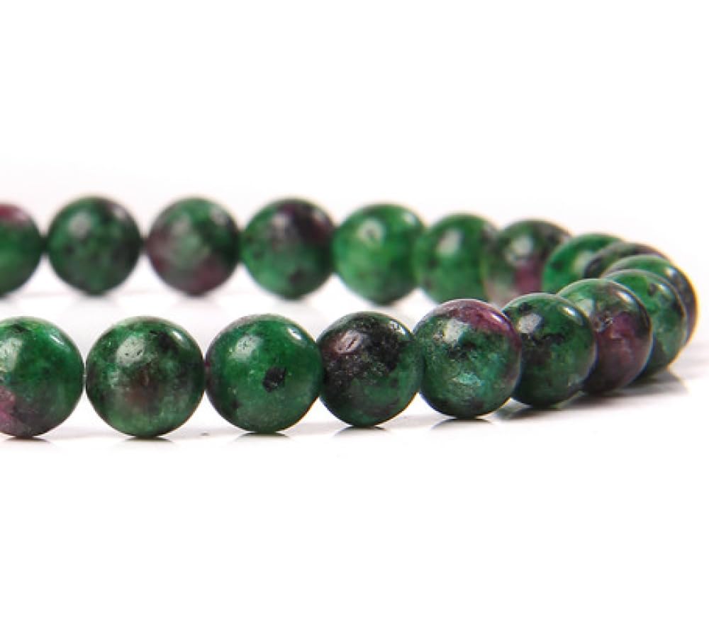 Bracciale di, Bracciale di in Pietra di epidoto Naturale Yoga Chakra elasticizza Perle in Pietra del Bracciale bilancio di Perline Fortunato per Le Donne Uomini Coppie Regalo Gioiello