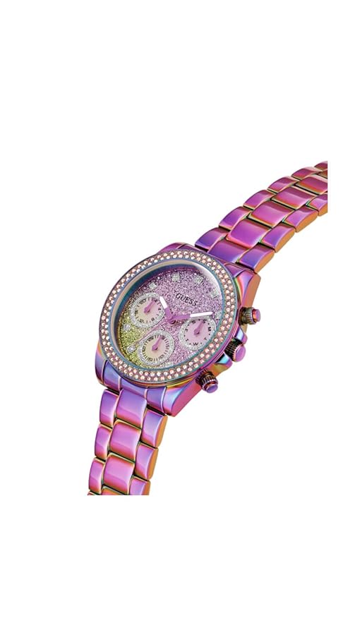 腕時計　GUESS Amazon | GUESS レディース 38mm 腕時計 - 玉虫色のブレスレット