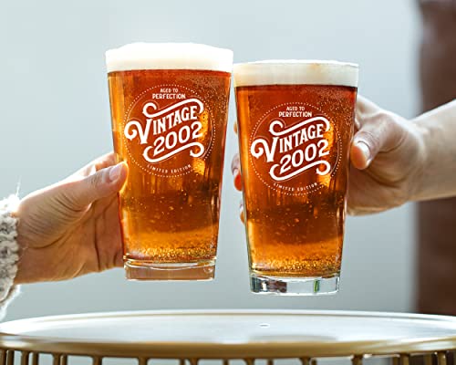 Humor Us Home Goods 21St Birthday Gifts For Him Her - 21St Birthday Beer Glass - 21St Birthday Ideas Gifts For 21 Year Old Son Daughter - Finally 21 Year Old Gifts Ideas Party Decorations #TOP2