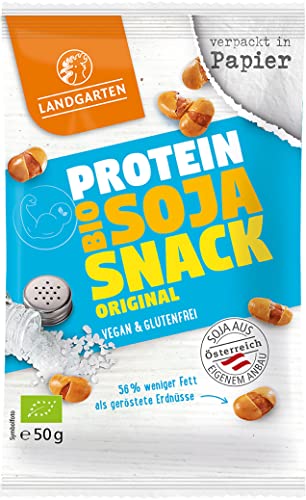 Landgarten Bio Soja Snack Original (6 x 50 gr) Cover