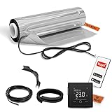 Optimale Wärmeverteilung – Die AluPROFI Heizmatte bietet durch ihre Aluminium-Abschirmung eine gleichmäßige Wärmeverteilung, ideal für schwimmende Bodenbeläge wie Laminat und Vinyl.