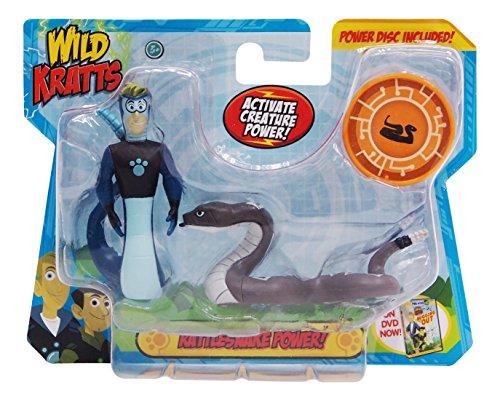Wild Kratts Toys - 2 Pack Creature Power Action Figure Set - Rattlesnake Power