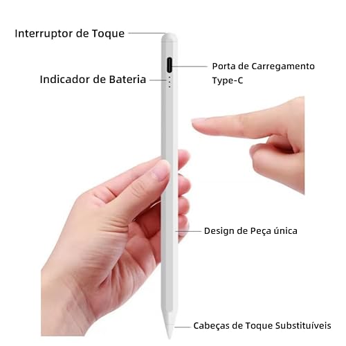 Caneta Stylus para Xiaomi Tablet Pad 6 PC, compatível com Xiaomi Pad 6/6 Pro / 6s Pro / 6 Max/Pad 5/