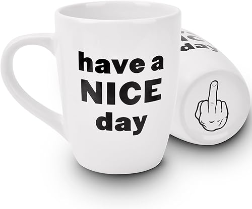 Miniatura 8 de Taza de café divertida de elefante blanco de 12 onzas, regalo de broma para adultos, Navidad y cumpleaños