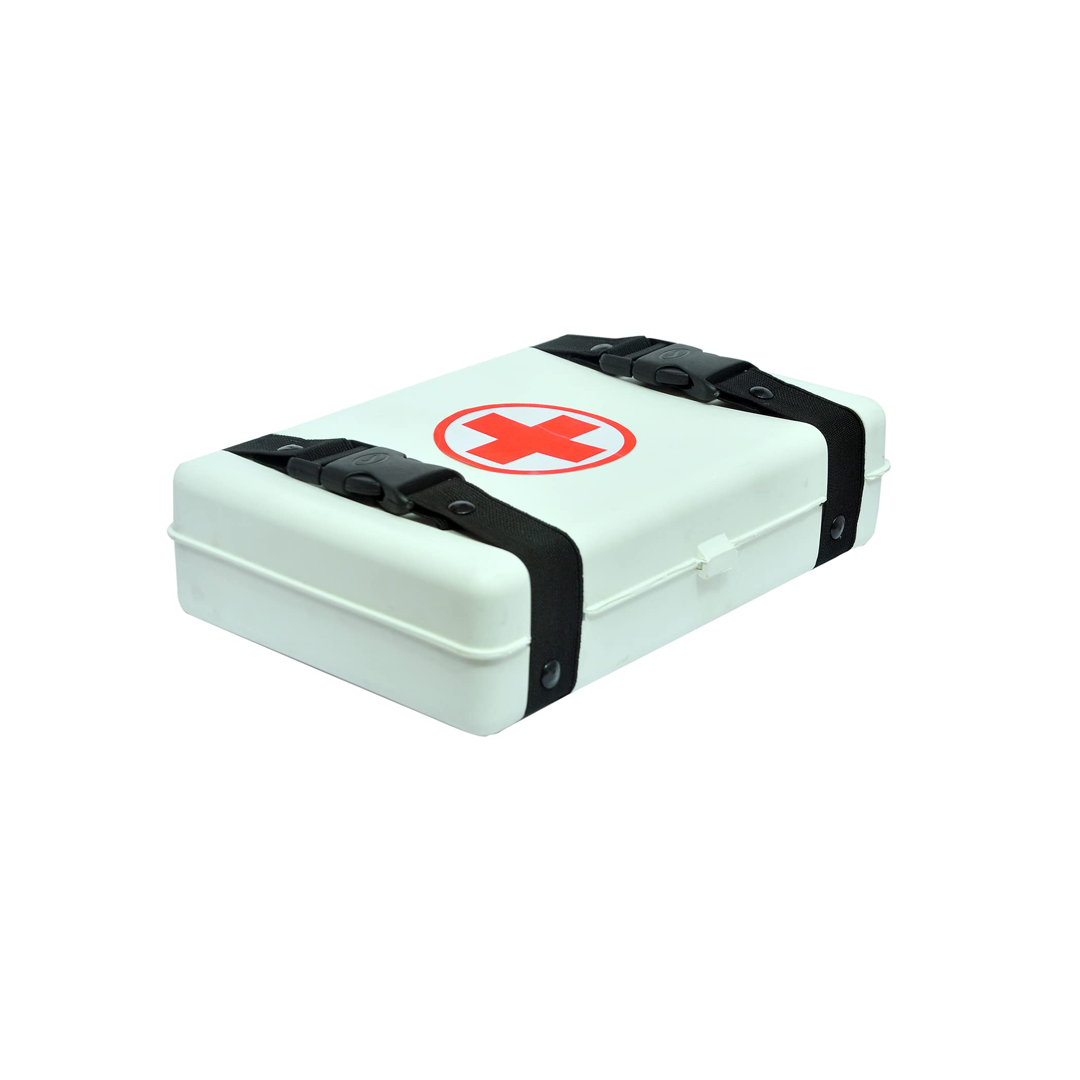 Asiatick Multipurpose Car/Bus/Cab/School Bus/Caravan First Aid Box Type1 for Injuries & Health Support