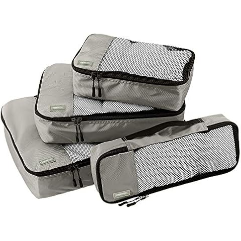Bolsas de equipaje Amazon Basics, 4 unidades Cover