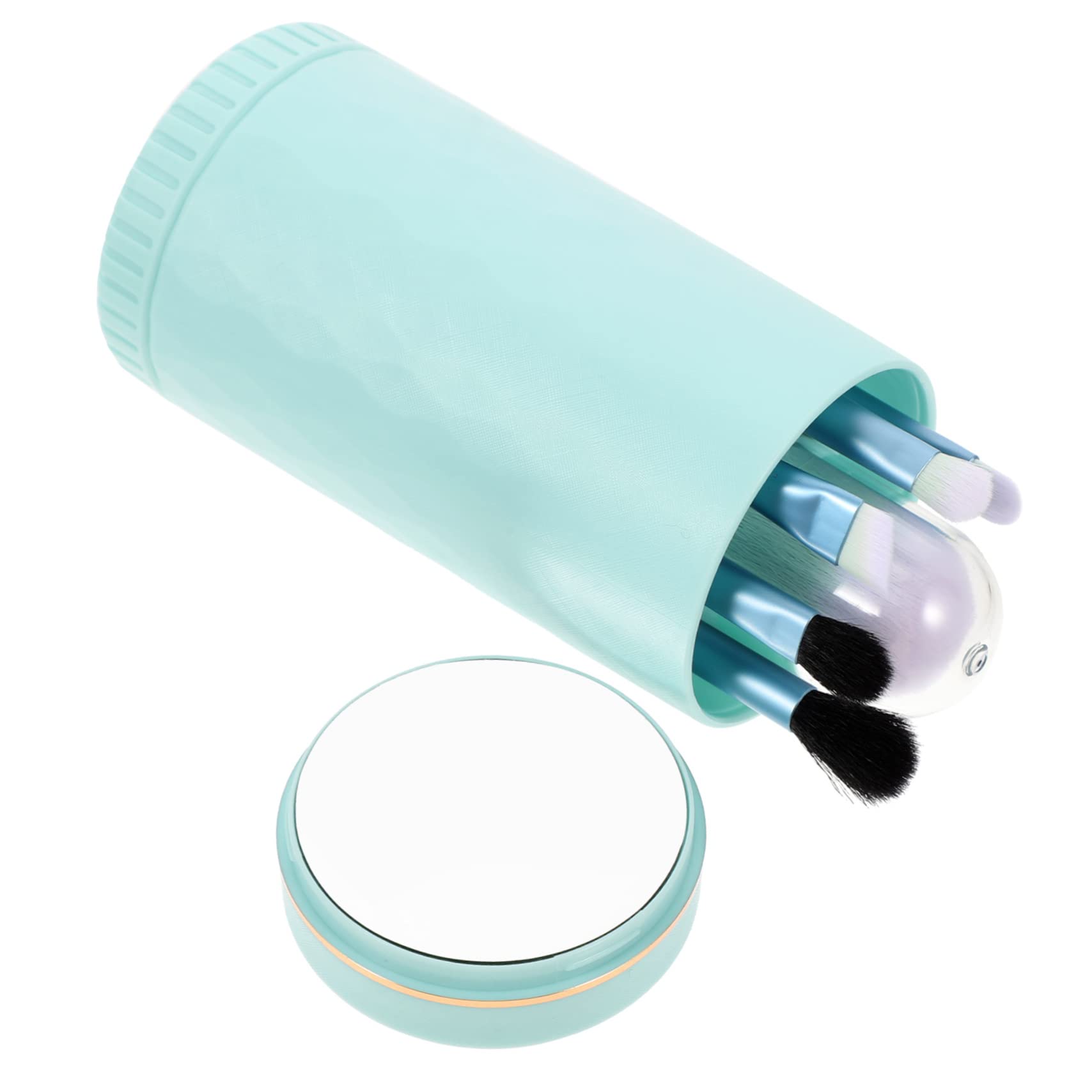 FRCOLOR 3 Set Di Strumenti Per Il Trucco Set Di Pennelli Con Custodia Strumenti Per Il Trucco Da Viaggio Portatili Setole Morbide Impugnatura Comoda Per Livelli