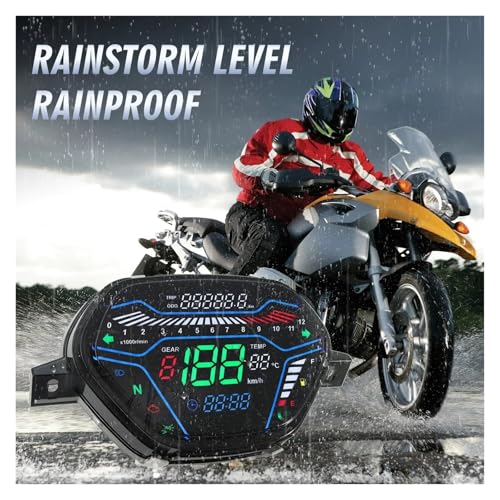Tableau de bord moto numérique LED complet pour EX5 et CD110 - 6