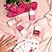 Nails Inc Relationship Status, Blushing Pink Nail Polish, Valentine's Gift, Long Wearing, High Shine, Rouge, Neon Pink & Rich Berry, Full Coverage, Chip Resistant, Air Dry, Vegan, 4 Piece Set