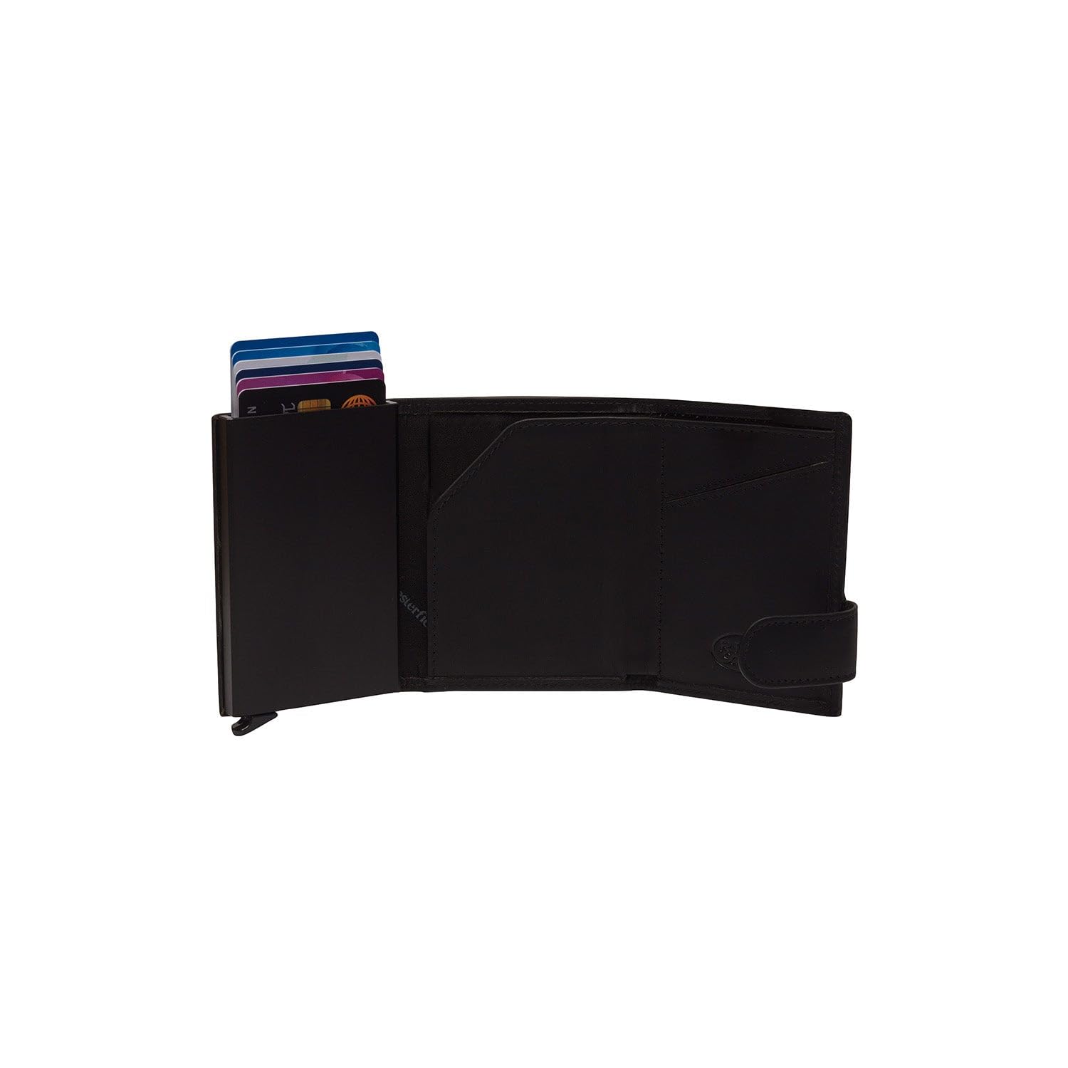 The Chesterfield Brand - Leder Kartenetui Schwarz Frankfurt