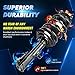 Front Strut Assembly & Sway Bar Links for Chrysler 200 2011-2014, for 2008-2014 Dodge Avenger, 07-10 Sebring (Sedan), Shock Absorber Replace 271131 271130 4PCS