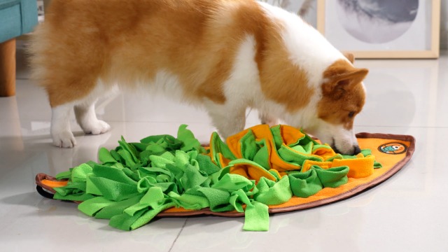 AWOOF Snuffle Mat for Dogs, Dog Nosework Feeding Mat, Pet Interactive Dog Puzzle Toys Encourages Natural Foraging Skills… - Image 7