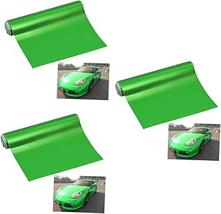 Vaguelly 3 Pçs 6 60 Carro Envoltório Filme Espelho Reflexivo Filme Adesivo Mudança De Cor Filme