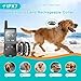 Ecoluminor Wireless Dog Fence, Electric Fence for Dogs with 3 Training Modes, 180 Days Standyby Perimeter Dog Collars with Color Screen Remote, Waterproof & Rechargeable Trainer Collar Outdoor 2 Pack