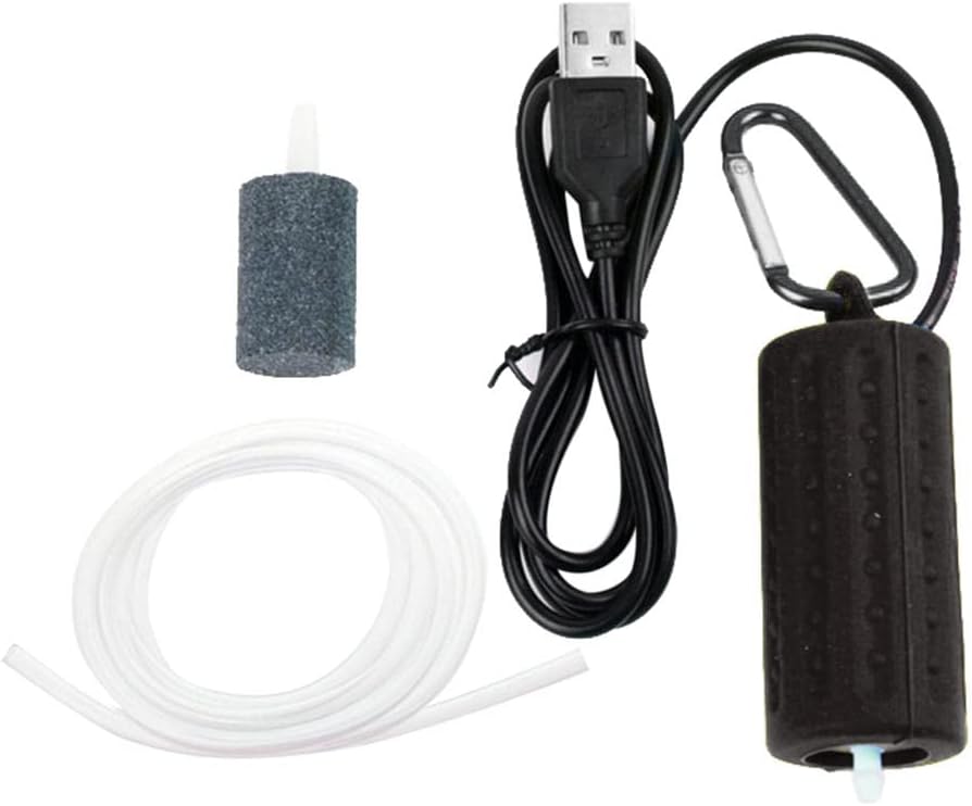 Devoko 水族館用エアポンプフィッシュタンク用静かエアポンプ ブラック Cafe Du Jardin Com